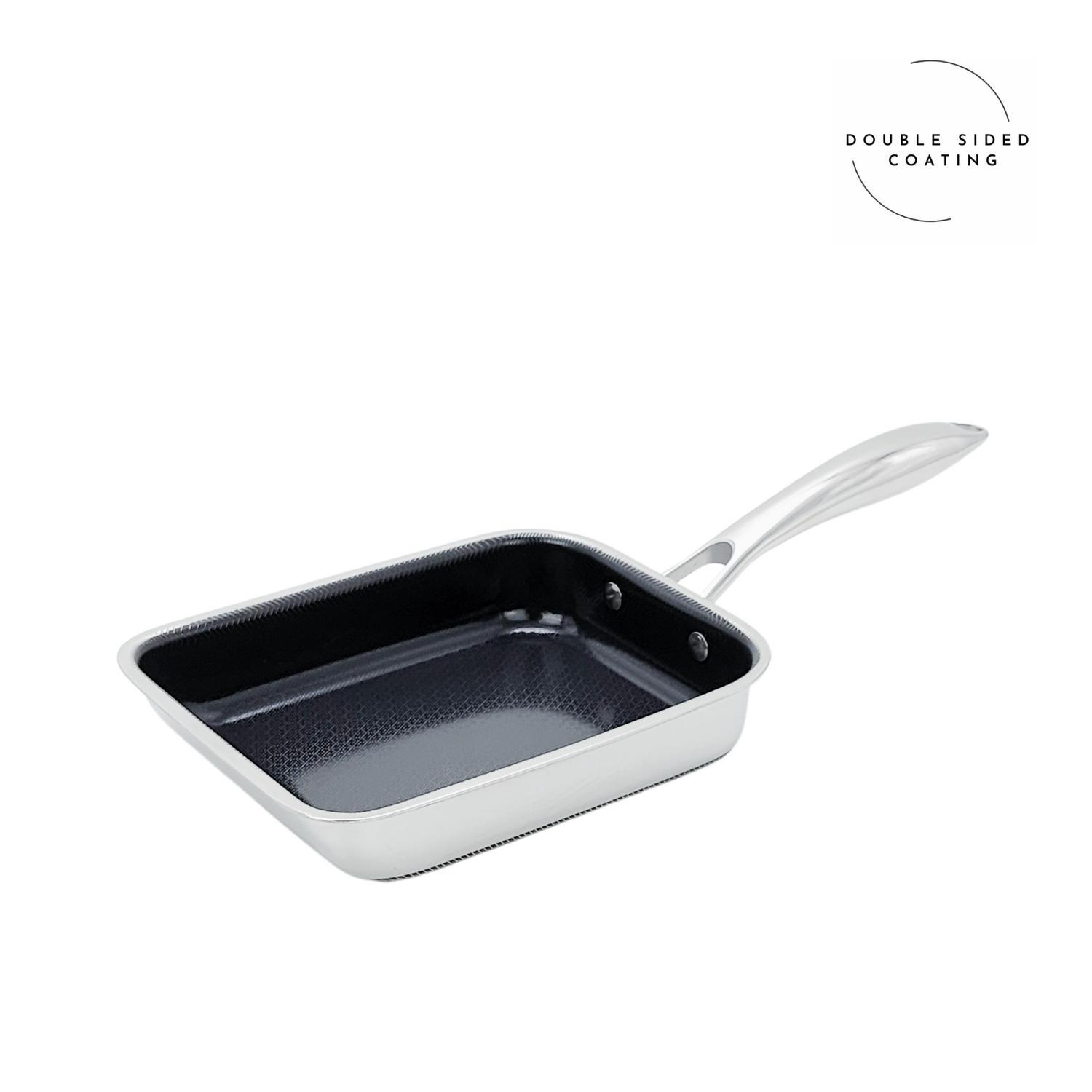Cookcell Egg Roll Pan 15CM — Double-Sided Non-Stick Ceramic Coating
