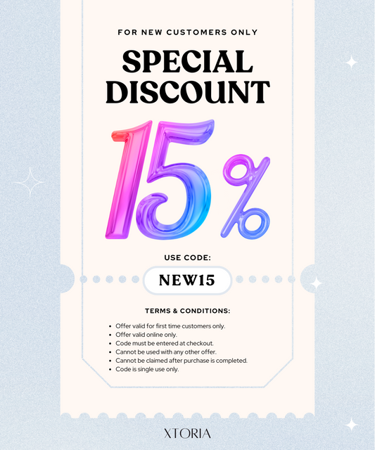 15% Off For New Customers