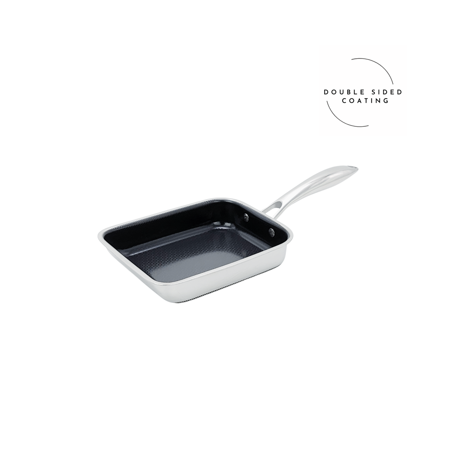 Cookcell Egg Roll Pan 15CM — Double-Sided Non-Stick Ceramic Coating