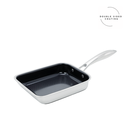 Cookcell Egg Roll Pan — Double-Sided Non-Stick Ceramic Coating