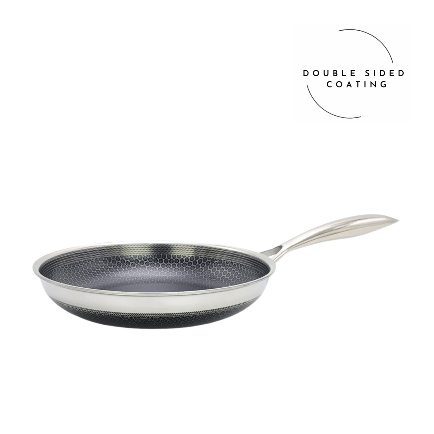 Cookcell Frypan 24CM/28CM — Double-Sided Non-Stick Ceramic Coating