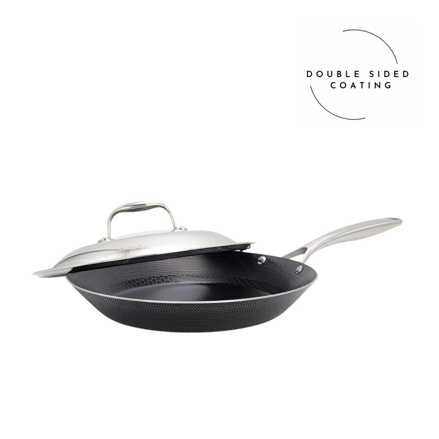 Cookcell Paella Pan — Double-Sided Non-Stick Ceramic Coating