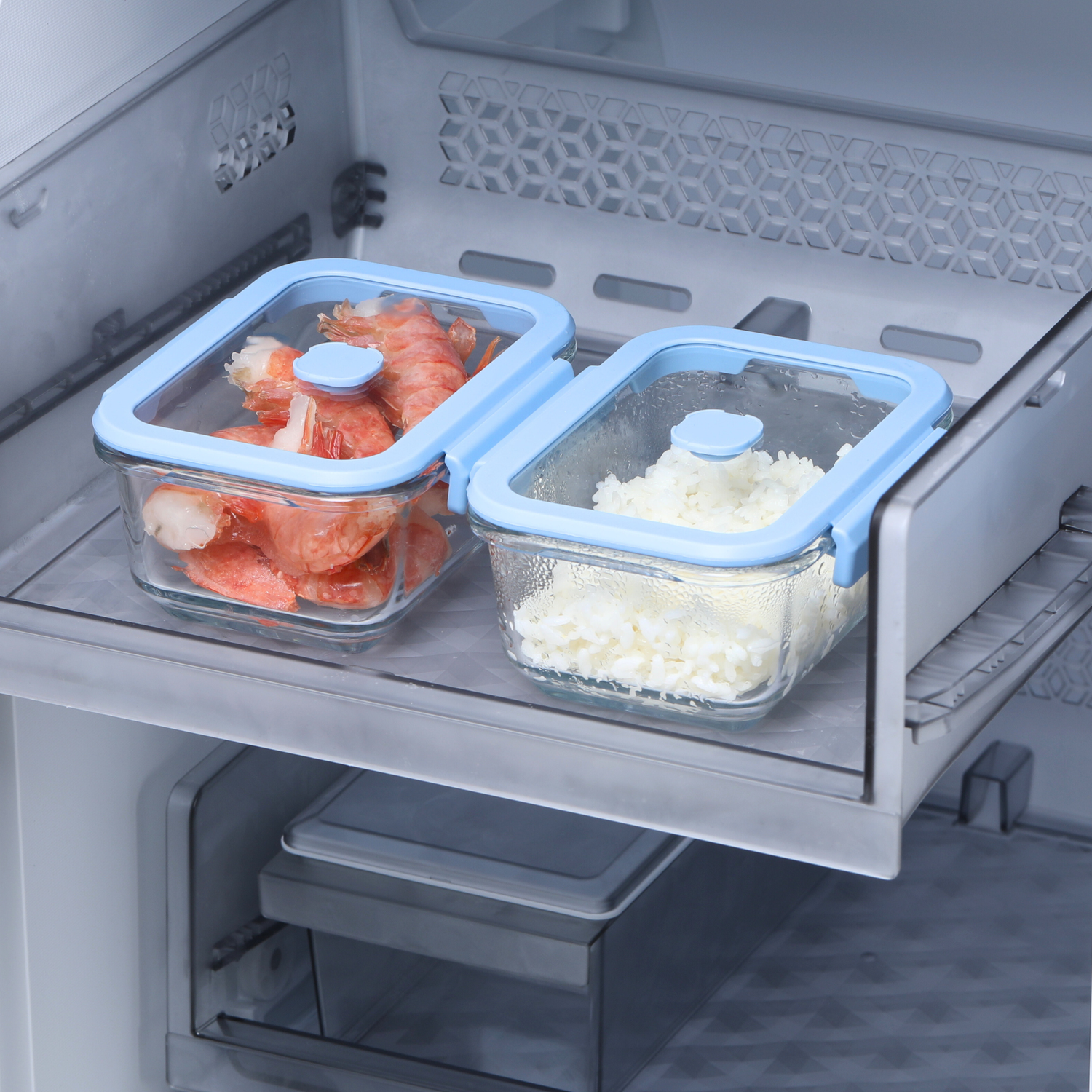 [SG61 Deals] Neoflam Vacu Seal Borosilicate Glass Storage Containers