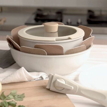 Neoflam FIKA Midas Plus Detachable Handle Cookware Set