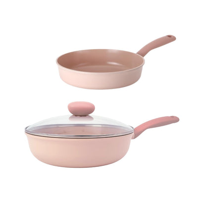 Neoflam Sherbet Pastel 3-Piece Cookware Set